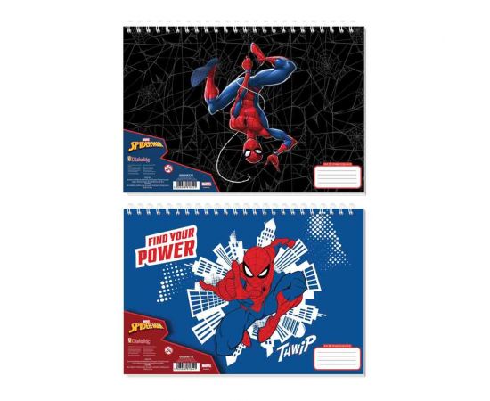Μπλοκ Ζωγραφικής A4 30 Φύλλων Spiderman 2 Σχέδια Διακάκης | Είδη Ζωγραφικής στο MarkCenter