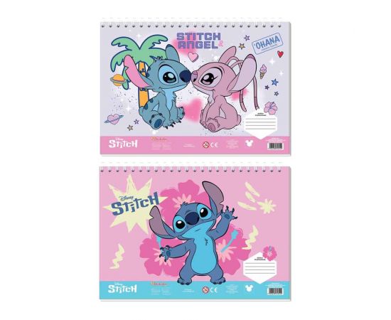 Μπλοκ Ζωγραφικής 23X33 40 Φύλλων Lilo & Stitch 1 2 Σχέδια Διακάκης | Είδη Ζωγραφικής στο MarkCenter