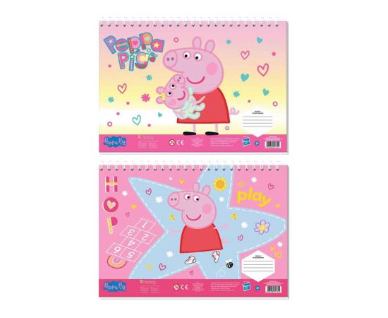 Μπλοκ Ζωγραφικής 23X33 40 Φύλλων Peppa Pig 2 Σχέδια Διακάκης | Είδη Ζωγραφικής στο MarkCenter