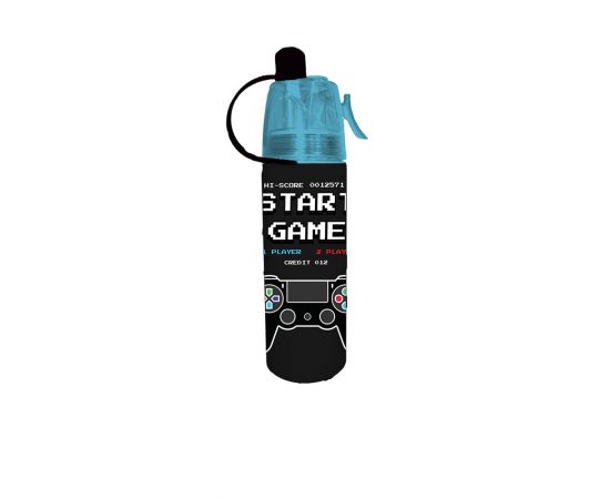 Παγούρι Πλαστικό Must Team Pctg 600ml Με Σπρέι Start Game Must Team | Παγουράκια - Δοχεία Φαγητού στο MarkCenter