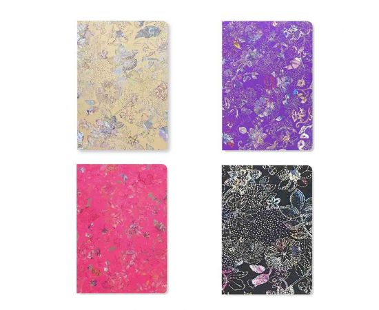 Σημειωματάριο 14x20 96 Φύλλων Tesoro Flexi Blossoms Διάφορα Σχέδια Tesoro | Χαρτικά στο MarkCenter