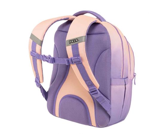 Τσάντα Πλάτης Polo Focus Purple Pink Gradient Polo | Σχολικές Τσάντες - Κασετίνες στο MarkCenter