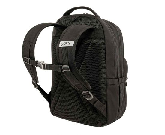 Τσάντα Πλάτης Polo Genius Black Μαύρο Polo | Σχολικές Τσάντες - Κασετίνες στο MarkCenter