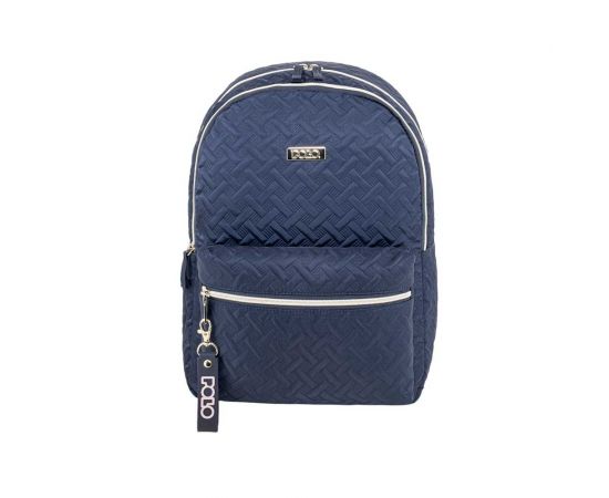 Τσάντα Πλάτης Polo Gridon Dark Blue Σκούρο Μπλε Polo | Σχολικές Τσάντες - Κασετίνες στο MarkCenter