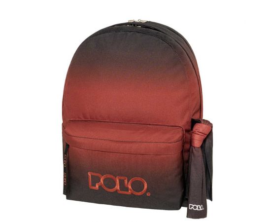 Τσάντα Πλάτης Polo Original Double Scarf Gradient Black Red Gradient Polo | Σχολικές Τσάντες - Κασετίνες στο MarkCenter