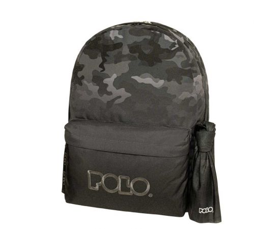 Τσάντα Πλάτης Polo Original Double Scarf Gradient Camo Black Gradient Polo | Σχολικές Τσάντες - Κασετίνες στο MarkCenter