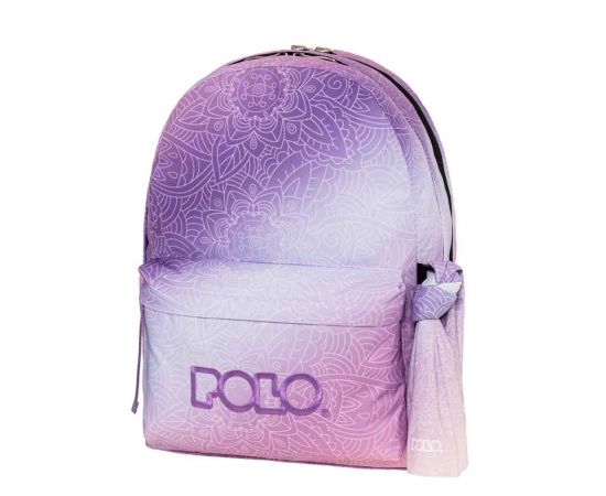Τσάντα Πλάτης Polo Original Double Scarf Gradient Purple Pink Gradient Polo | Σχολικές Τσάντες - Κασετίνες στο MarkCenter