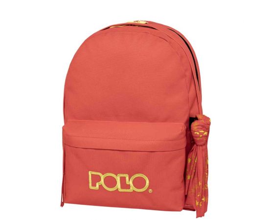 Τσάντα Πλάτης Polo Original Double Scarf Κοραλλί Κίτρινο Polo | Τσάντες - Κασετίνες στο MarkCenter