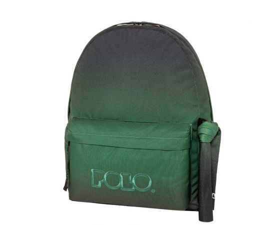 Τσάντα Πλάτης Polo Original Scarf Gradient Black Green Gradient Polo | Σχολικές Τσάντες - Κασετίνες στο MarkCenter