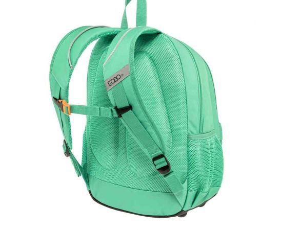 Τσάντα Πλάτης Polo Pins Emerald Σμαράγδι Polo | Σχολικές Τσάντες - Κασετίνες στο MarkCenter