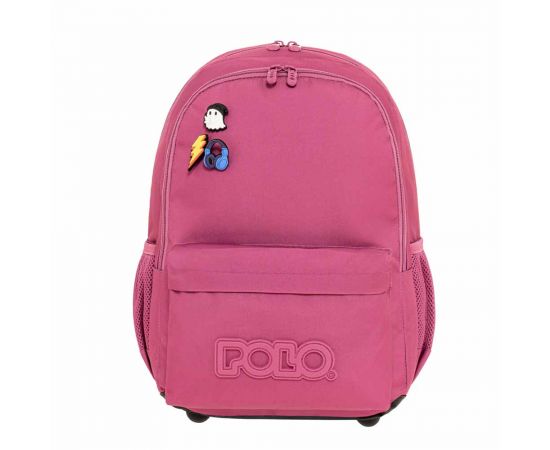 Τσάντα Πλάτης Polo Pins Magenta Ματζέντα Polo | Σχολικές Τσάντες - Κασετίνες στο MarkCenter