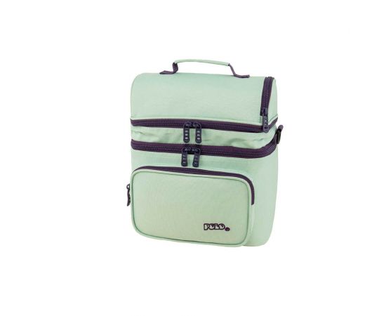 Τσαντάκι Ώμου Polo Double Cooler Mint Eggplant Μέντα Μελιτζανί Polo | Τσάντες - Κασετίνες στο MarkCenter