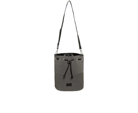Τσαντάκι Ώμου Polo Seya Πουγκί Black White Polo | Τσάντες - Κασετίνες στο MarkCenter
