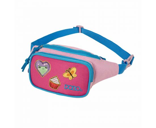 Τσαντάκι Μέσης Polo Kiddo II Pink Ροζ Polo | Σχολικές Τσάντες - Κασετίνες στο MarkCenter