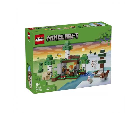 Lego Minecraft first night adventure 21593 Lego | Lego στο MarkCenter