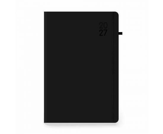 Ημερολόγιο Ημερήσιο flexable 17χ24 Μαύρο 2027 Εκδόσεις τριπερίνας | Ημερολόγια στο MarkCenter