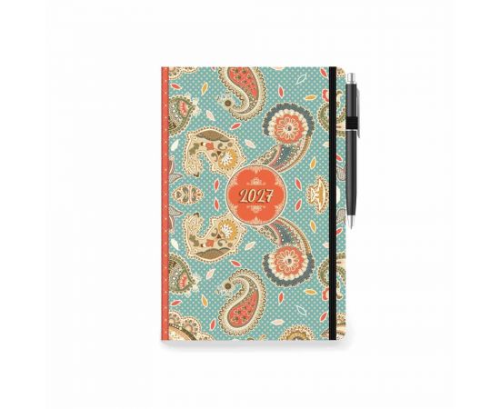 Ημερολόγιο Ημερήσιο motif 12x17 paisley 2027 Εκδόσεις τριπερίνας | Ημερολόγια στο MarkCenter