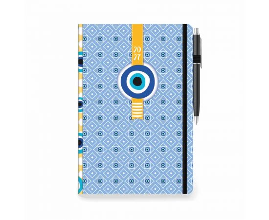 Ημερολόγιο Ημερήσιο motif 14x21 blue eye 2027 Εκδόσεις τριπερίνας | Ημερολόγια στο MarkCenter