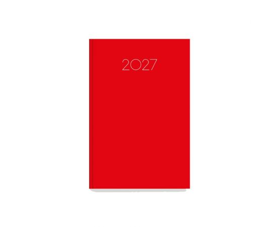Ημερολόγιο Ημερήσιο simple 12x17 Κόκκινο 2027 Εκδόσεις τριπερίνας | Ημερολόγια στο MarkCenter