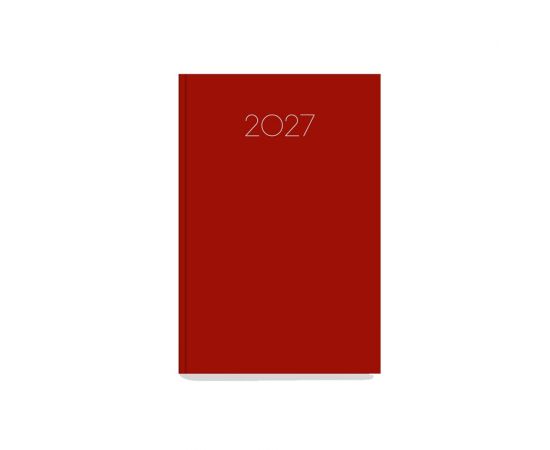Ημερολόγιο Ημερήσιο simple 12x17 Μπορντό 2027 Εκδόσεις τριπερίνας | Ημερολόγια στο MarkCenter