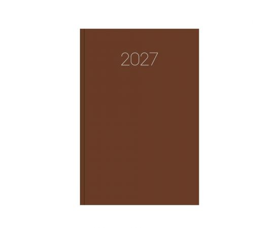 Ημερολόγιο Ημερήσιο simple 14x21 Καφέ 2027 Εκδόσεις τριπερίνας | Ημερολόγια στο MarkCenter