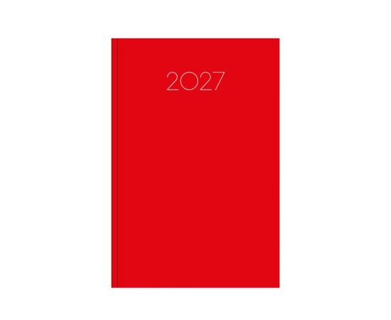 Ημερολόγιο Ημερήσιο simple 14x21 Κόκκινο 2027 Εκδόσεις τριπερίνας | Ημερολόγια στο MarkCenter