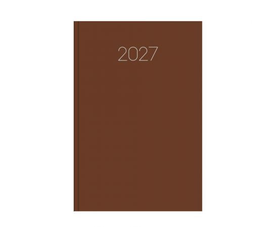Ημερολόγιο Ημερήσιο simple 17x24 Καφέ 2027 Εκδόσεις τριπερίνας | Ημερολόγια στο MarkCenter