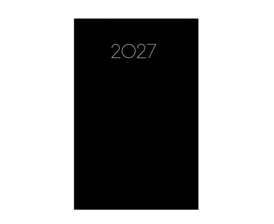 Ημερολόγιο Ημερήσιο simple 17x24 Μαύρο 2027 Εκδόσεις τριπερίνας | Ημερολόγια στο MarkCenter