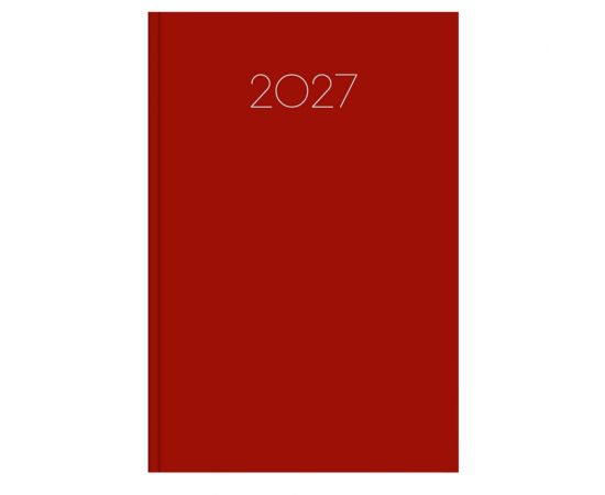 Ημερολόγιο Ημερήσιο simple Α4 21x29 Μπορντό 2027 Εκδόσεις τριπερίνας | Ημερολόγια στο MarkCenter