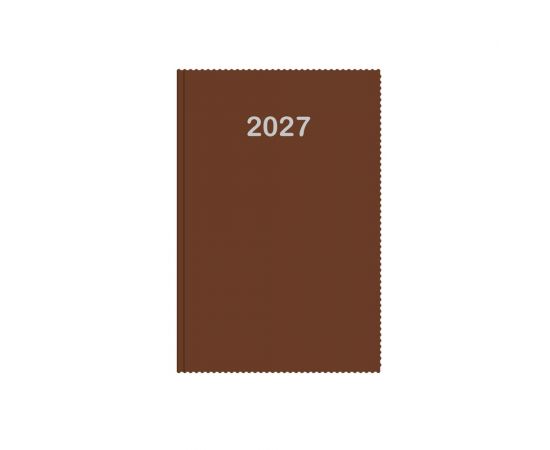 Ημερολόγιο Ημερήσιο vintage 12x17 Περαστό Καφέ 2027 Εκδόσεις τριπερίνας | Ημερολόγια στο MarkCenter
