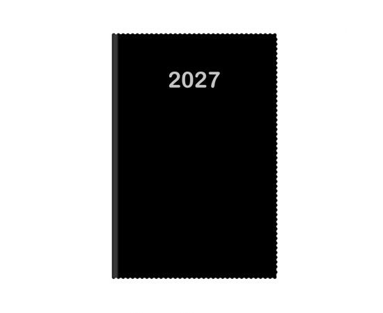 Ημερολόγιο Ημερήσιο vintage 14x21 Περαστό Μαύρο 2027 Εκδόσεις τριπερίνας | Ημερολόγια στο MarkCenter