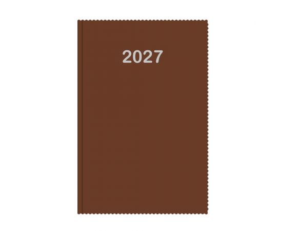 Ημερολόγιο Ημερήσιο vintage 17x24 Περαστό Καφέ 2027 Εκδόσεις τριπερίνας | Ημερολόγια στο MarkCenter