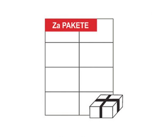 Ετικέτες αυτοκόλλητες Α4 105x74 OEM | Ετικέτες στο MarkCenter