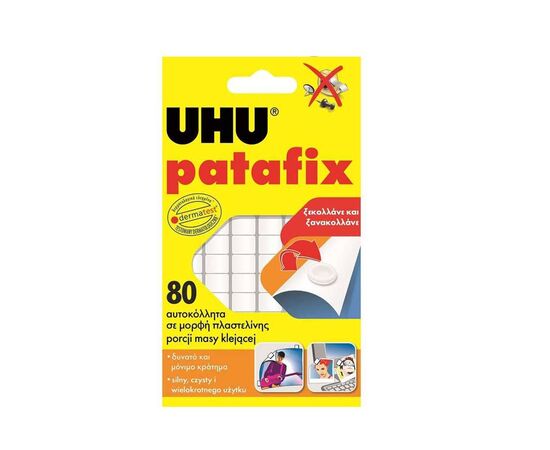 Αυτοκόλλητη Πλαστελίνη Uhu Patafix 80 Τεμάχια UHU | Είδη Χειροτεχνίας στο MarkCenter