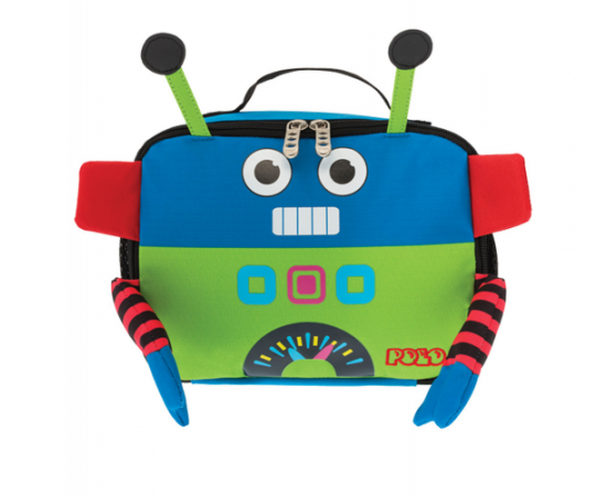 Τσαντάκι φαγητού με ρομπότ Polo | Σχολικές Τσάντες - Κασετίνες στο MarkCenter