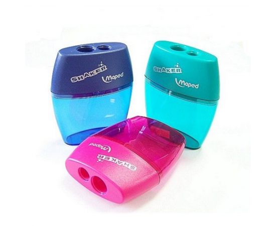 Ξύστρα 2 τρύπες SHAKER Maped | Γραφική Ύλη στο MarkCenter