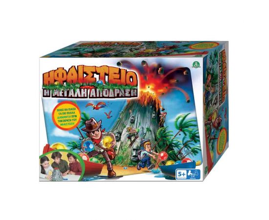 Επιτραπέζιο Ηφαίστειο Η Μεγάλη Απόδραση Giochi Preziosi | Παιχνίδια για Αγόρια στο MarkCenter