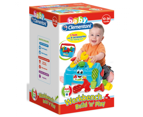 Baby Clementoni Πάγκος εργασίας 1000-17042 Clementoni | Παιχνίδια Bebe στο MarkCenter