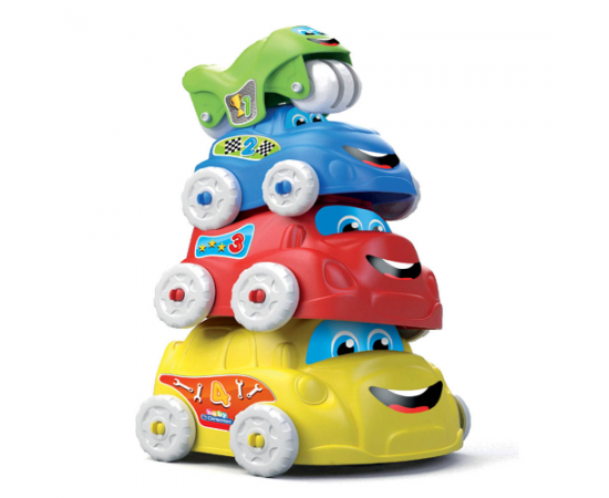 Baby Clementoni Πυραμίδα με οχήματα Clementoni | Παιχνίδια Bebe στο MarkCenter