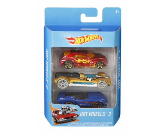 Hot Wheels Αυτοκινητάκια Σετ 3 ΤΜΧ Mattel | Οχήματα στο MarkCenter