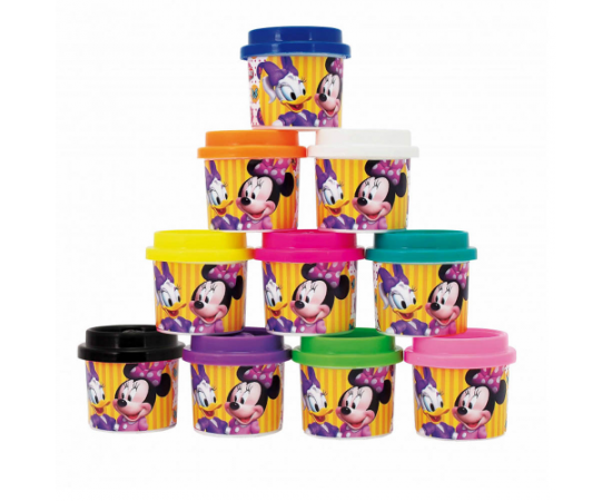 Σακουλάκι Minnie με 10 βαζάκια πλαστελίνης 1045-03569 AS Company | Παιχνίδια για Κορίτσια στο MarkCenter