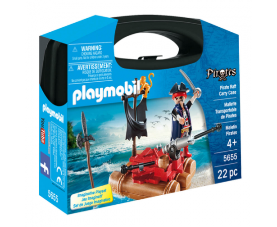 Βαλιτσάκι πειρατής με σχεδία 5655 Playmobil | Playmobil στο MarkCenter