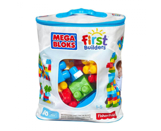 Τουβλάκια - Τσάντα (60 τεμαχίων) DCH55 Fisher Price | Παιχνίδια Bebe στο MarkCenter