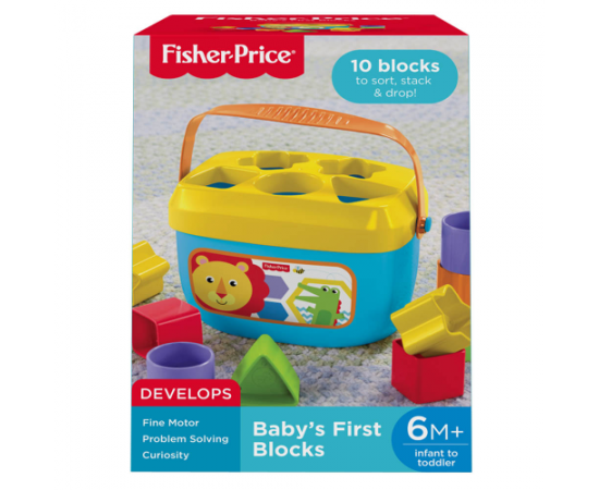 Κύβος με σχήματα FFC84 Fisher Price | Παιχνίδια Bebe στο MarkCenter