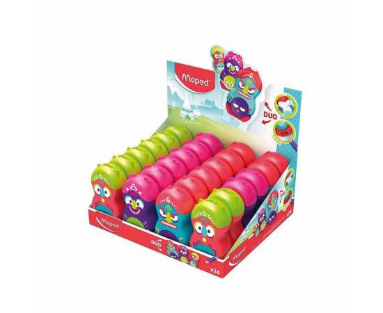 Γόμα και Ξύστρα Maped Τοτεμ 1 Τρύπα Maped | Γραφική Ύλη στο MarkCenter