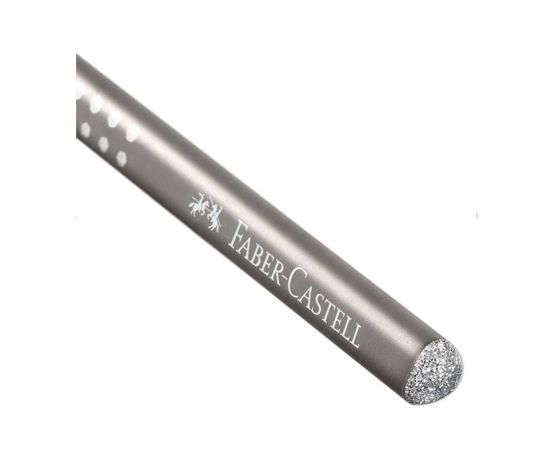 Μολύβι Faber Castell Sparkle Ii Ασημί 118213 Faber castell  | Γραφική Ύλη στο MarkCenter