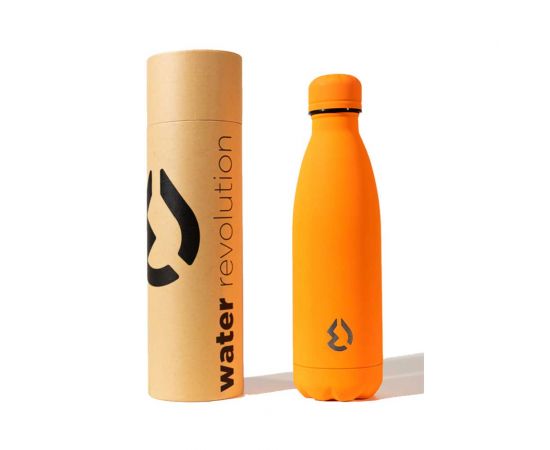 Μπουκάλι Θερμός Ματ Πορτοκαλί 500ml OEM | Παγουράκια - Δοχεία Φαγητού στο MarkCenter