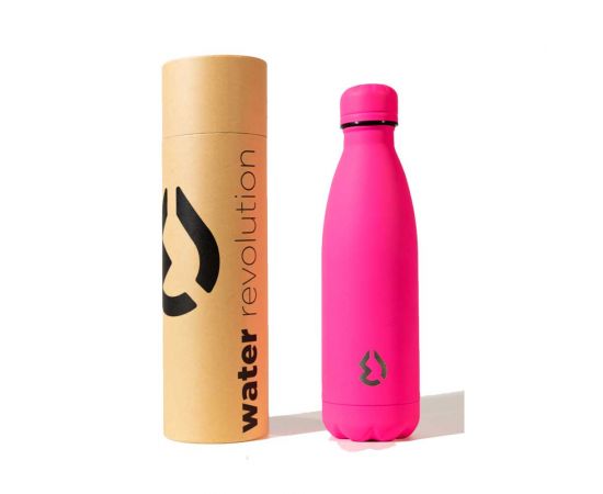 Μπουκάλι Θερμός Ματ Φούξια 500ml OEM | Παγουράκια - Δοχεία Φαγητού στο MarkCenter