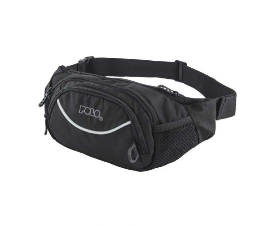Τσαντάκι Μέσης Polo Outrider Μαύρο Polo | Σχολικές Τσάντες - Κασετίνες στο MarkCenter