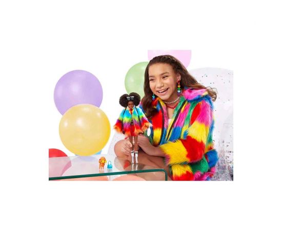 Λαμπάδα Barbie Extra Rainbow Coat | GVR04-0 Mattel | Πασχαλινές λαμπάδες στο MarkCenter